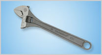 Adjustable spanners phosphate finish Taparia